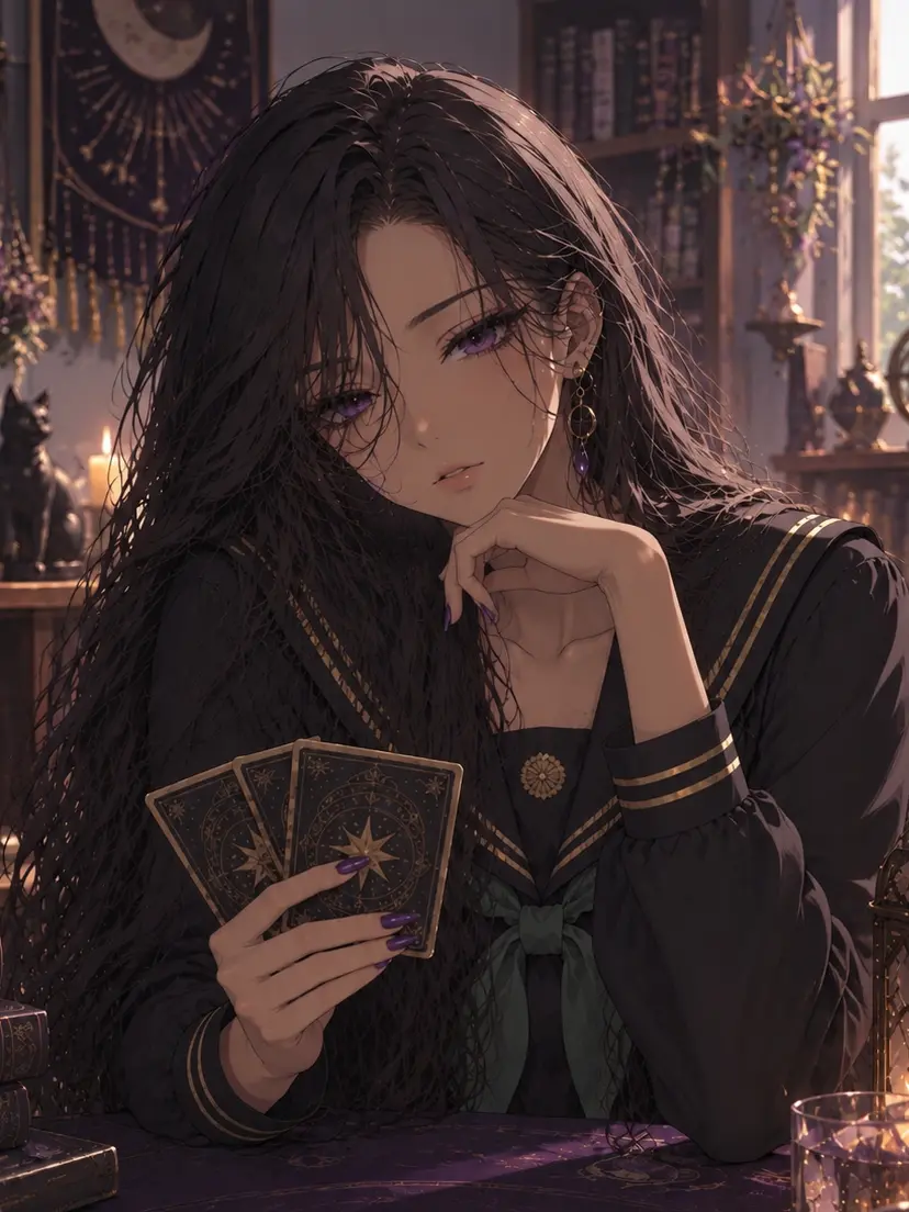 96goma_moti의 The Mysterious Senior of the Fortune-Telling Club