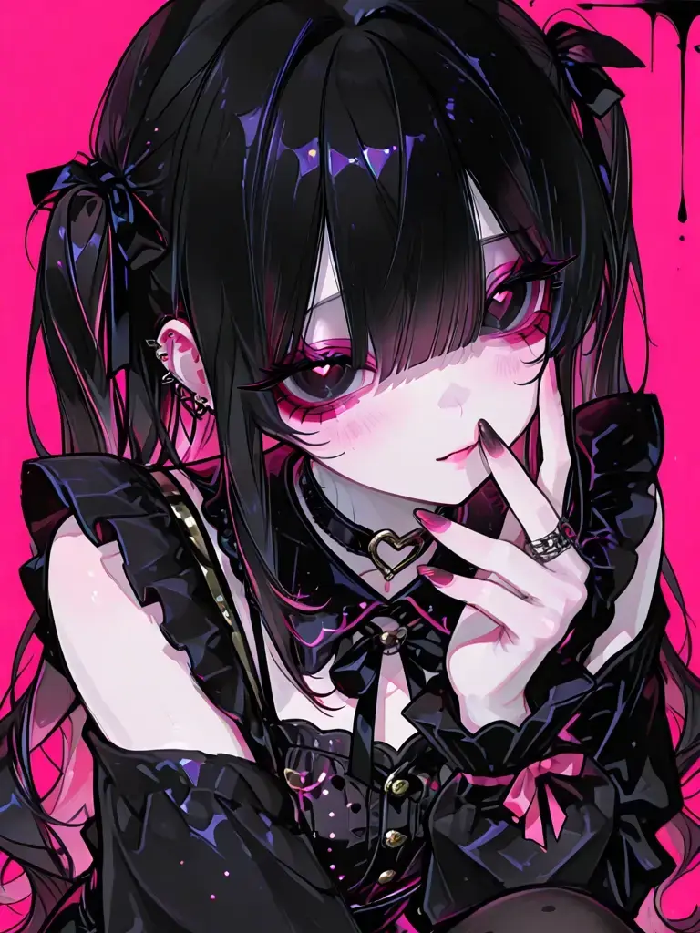 RowdyStone0006의 Jirai-Kei Mimika-chan 🖤🎀⛓️