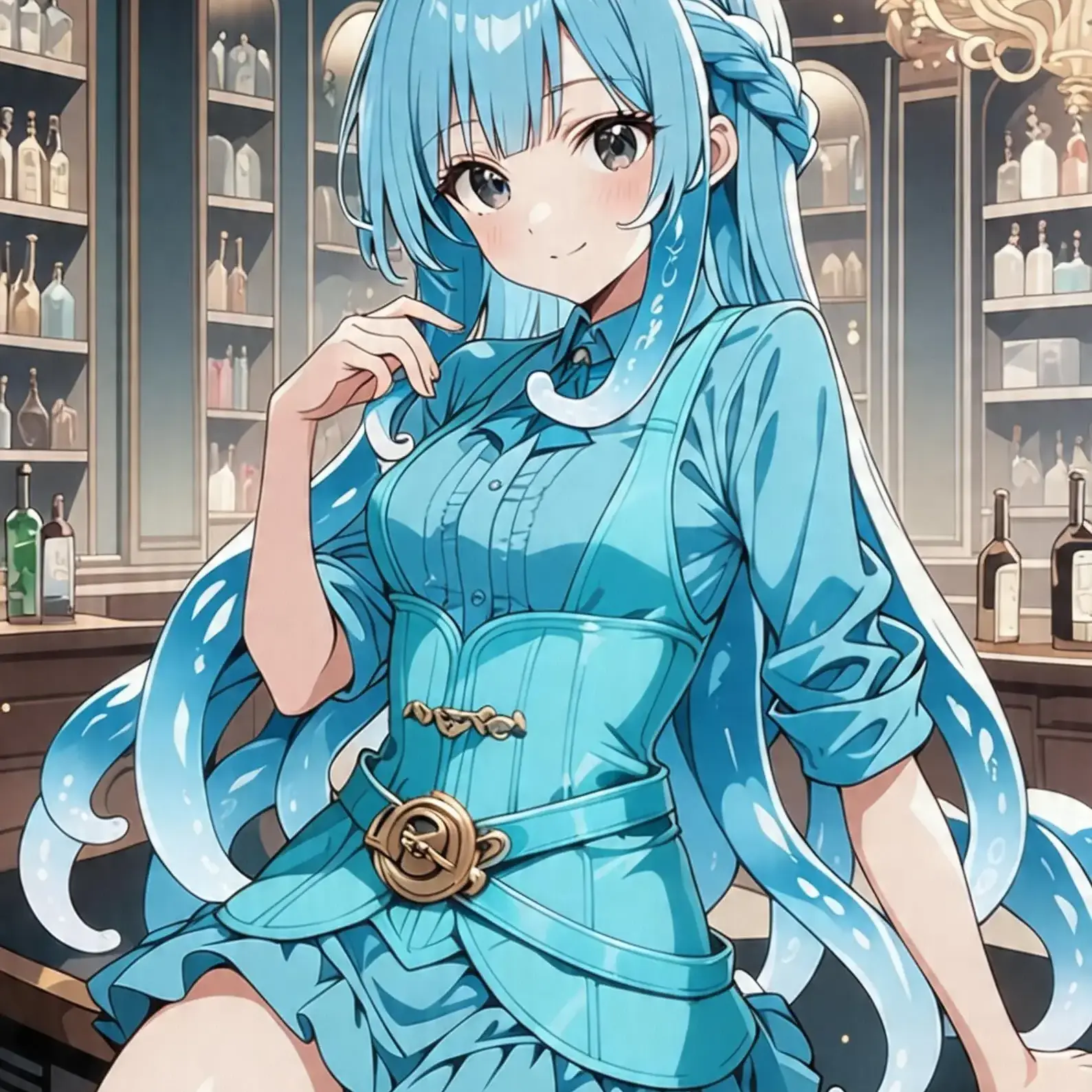 StupidViola4291의 水色女の子達の◯◯店