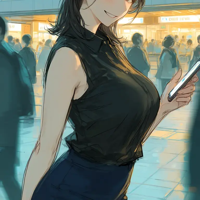 GoldenPen6399의 親友の母と秘密のアプリ