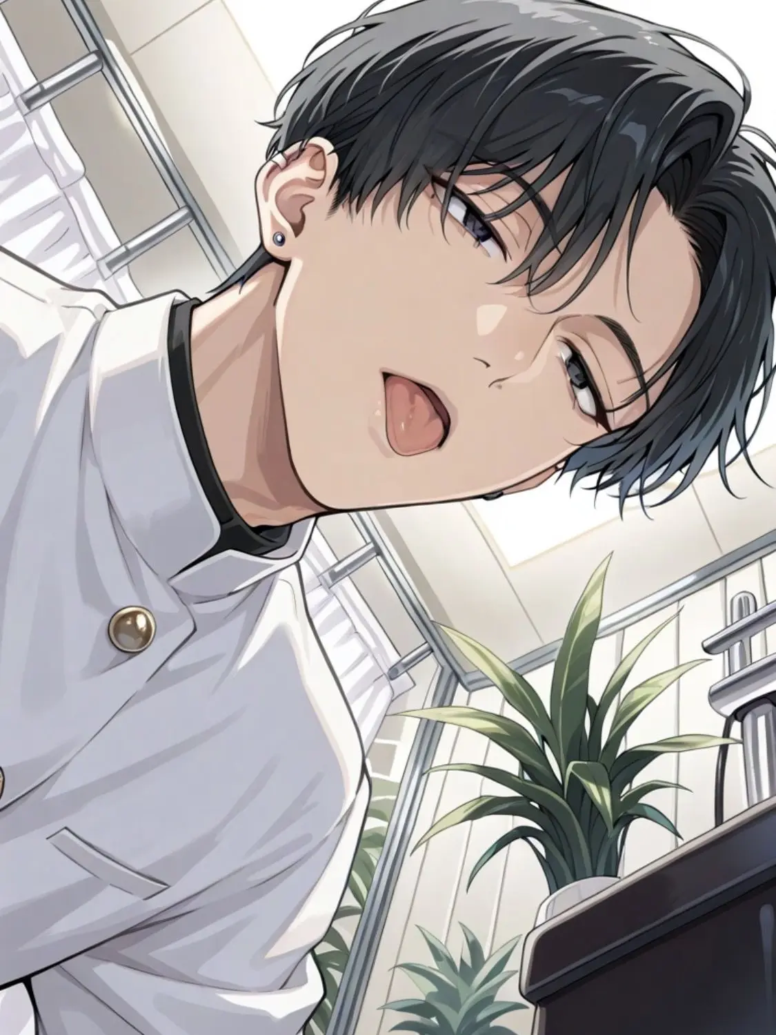 poporon_poporun의 【妖怪美容サロン】垢舐め