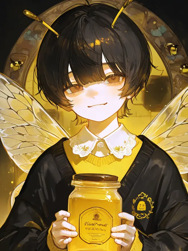 riru_riru_wanwan__22의 可愛いミツバチ族の蜂蜜商売