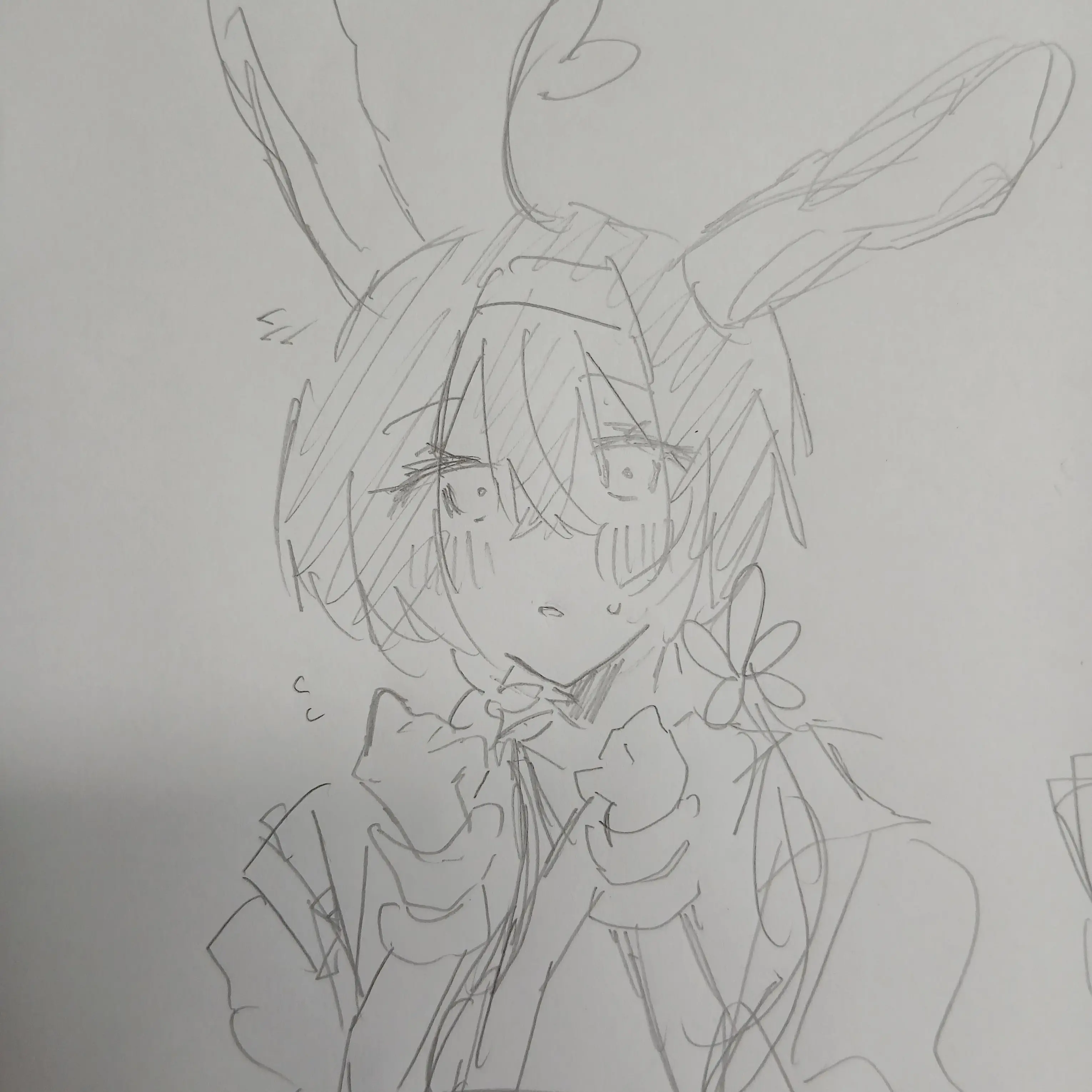 Maigo.mayoigo.no.mayoichan의 鏡花ちゃんが兎に……⁉️