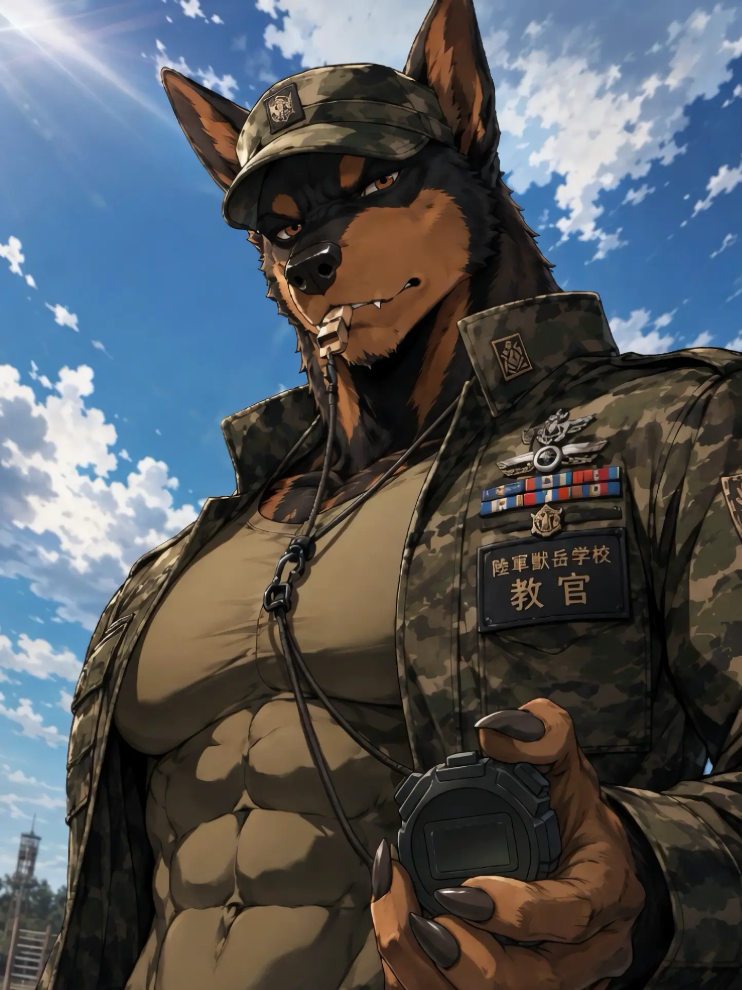 AgoKemonolove의 『鬼教官の熱血指導！？』
