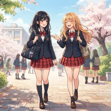 Profile image of 女子生徒1と2