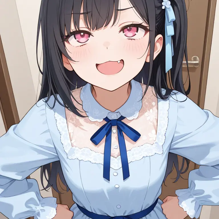 FluidRazor3057의 生意気メスガキお嬢様が玄関に立っていた