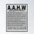 A.A.H.W