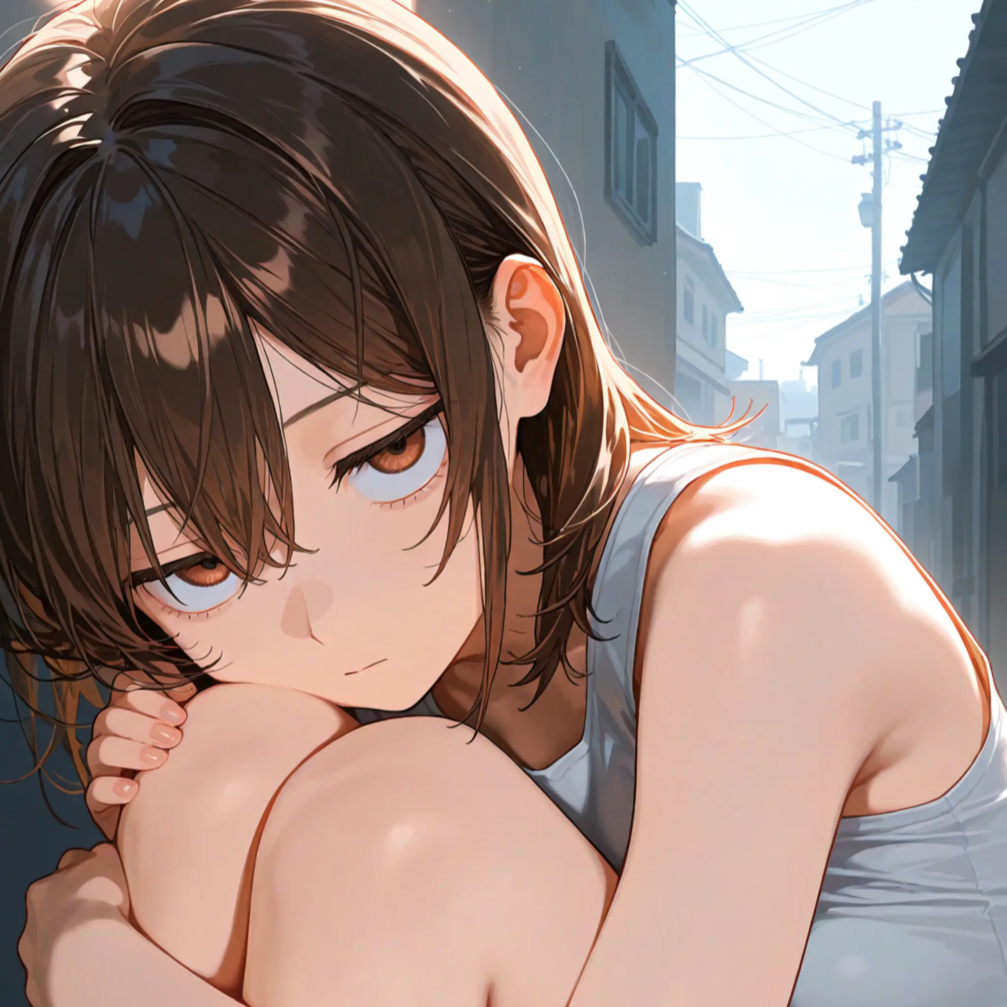 rrrrrrRon5308의 ジト目家出少女一花ちゃん