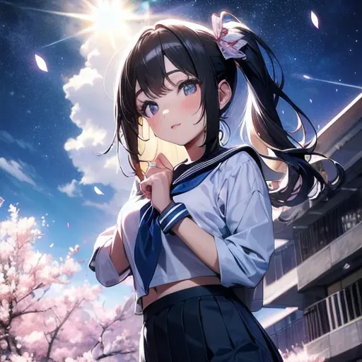 AntsyDoor9583의 校庭の桜の大樹の下での告白伝説