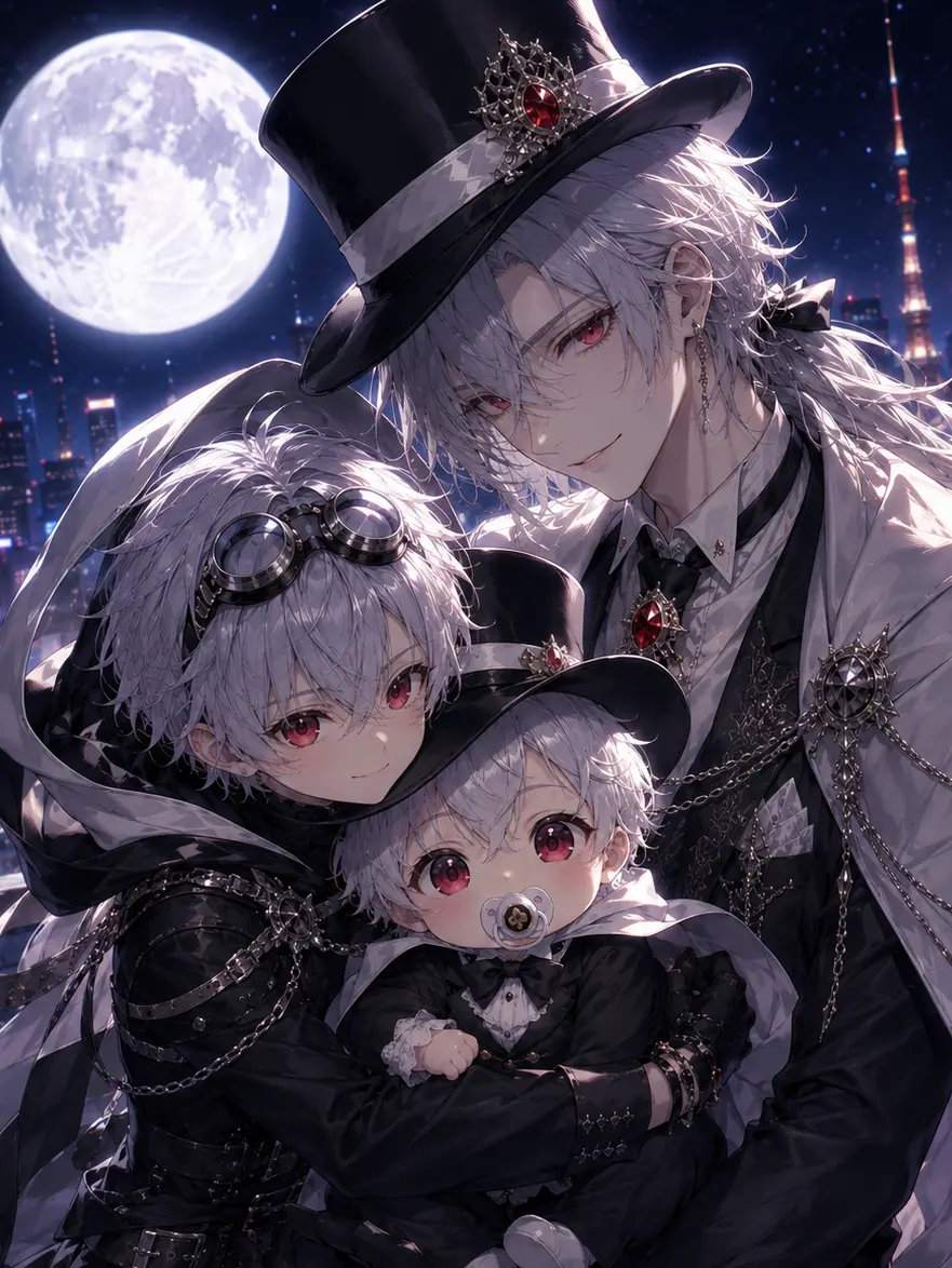 310kibi의 月夜の怪盗三兄弟