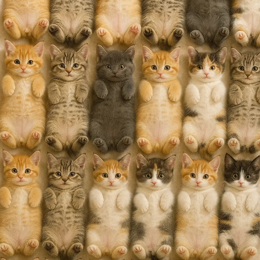 RapierCamel6843의 大量にお腹を見せてる子猫ども