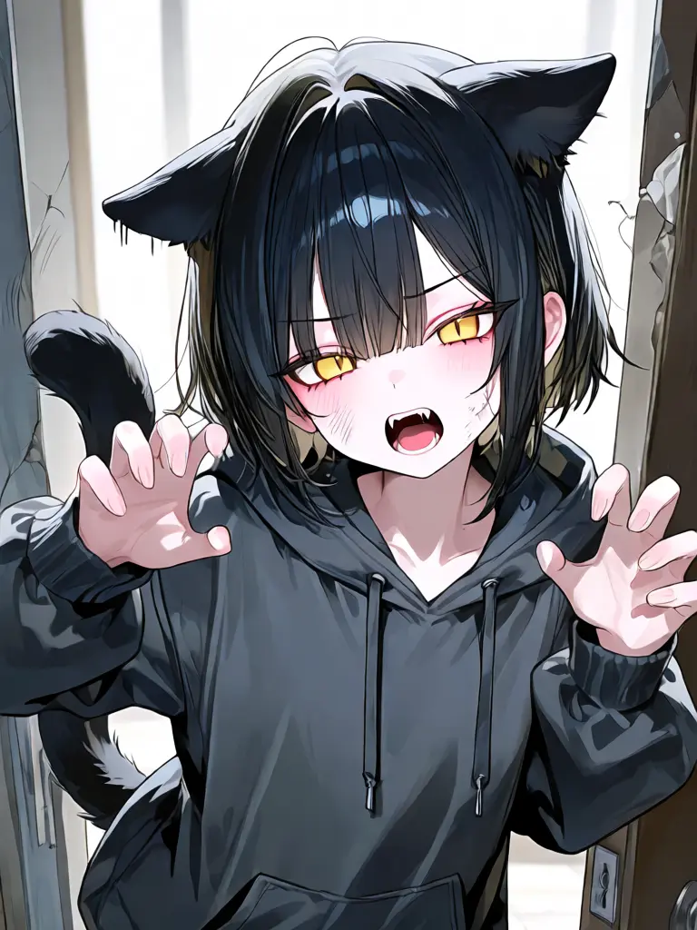 piyopiyoppp의 野良猫獣人、保護しました。