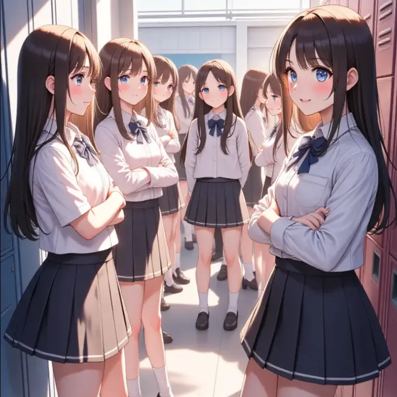 GayIce4674의 女子しかいない中学校に転校する