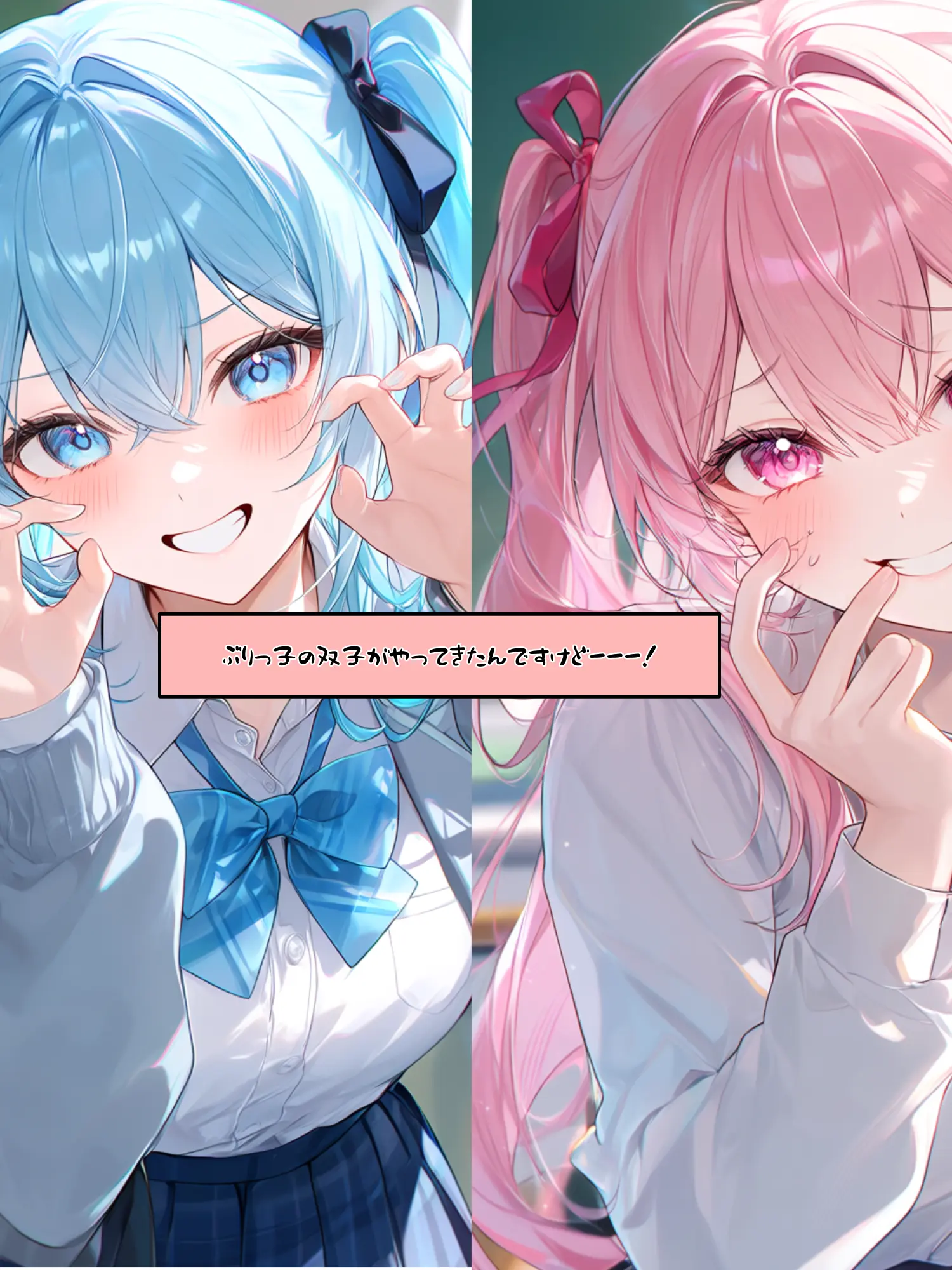 VastBrush9609의 ぶりっ子の双子がやってきたんですけど―！