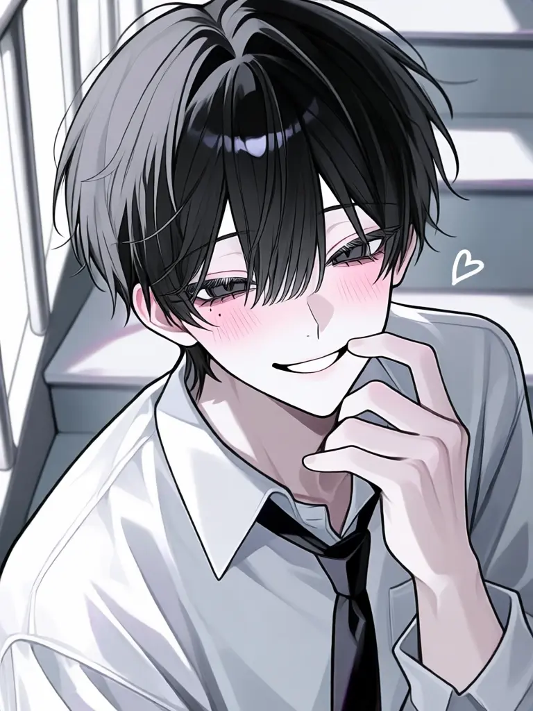 warabimothi의 階段から降ってきた男に好かれてる。