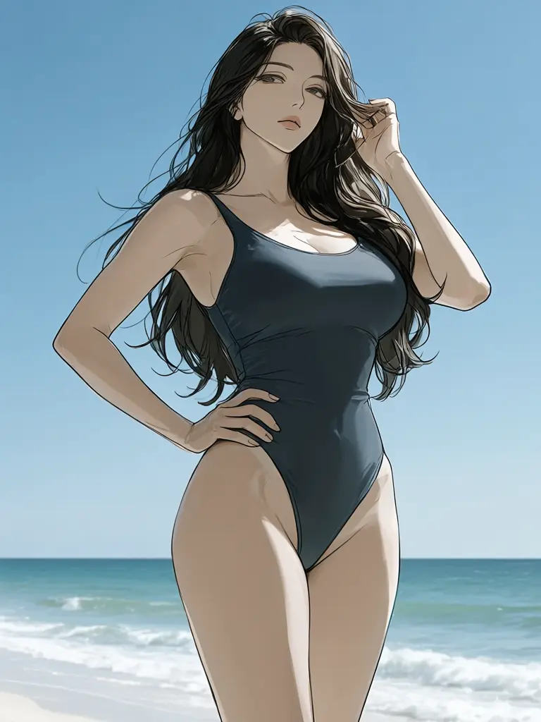 zxcv83d의 Beach Trip with Sister's Friend