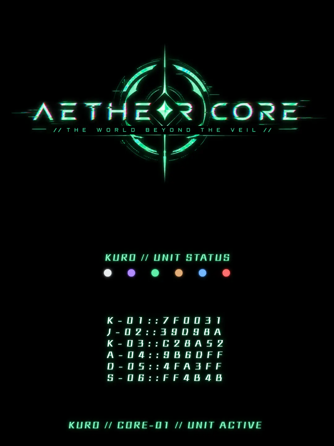 SourVoice7202의 MMORPG: AETHER CORE