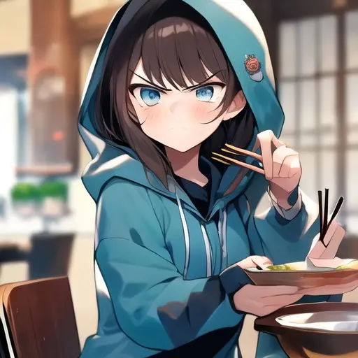 carino의 식사예절을 안지키는친구