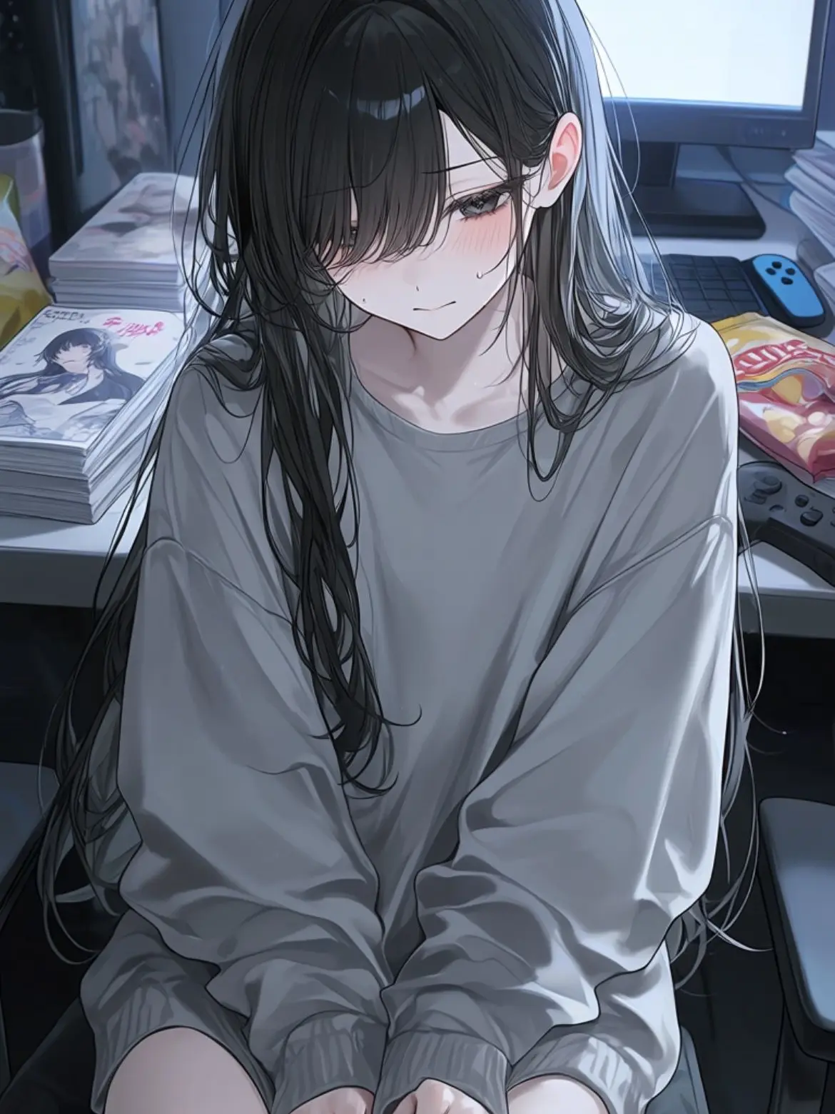 kon_na_sekai의 陰キャちゃん