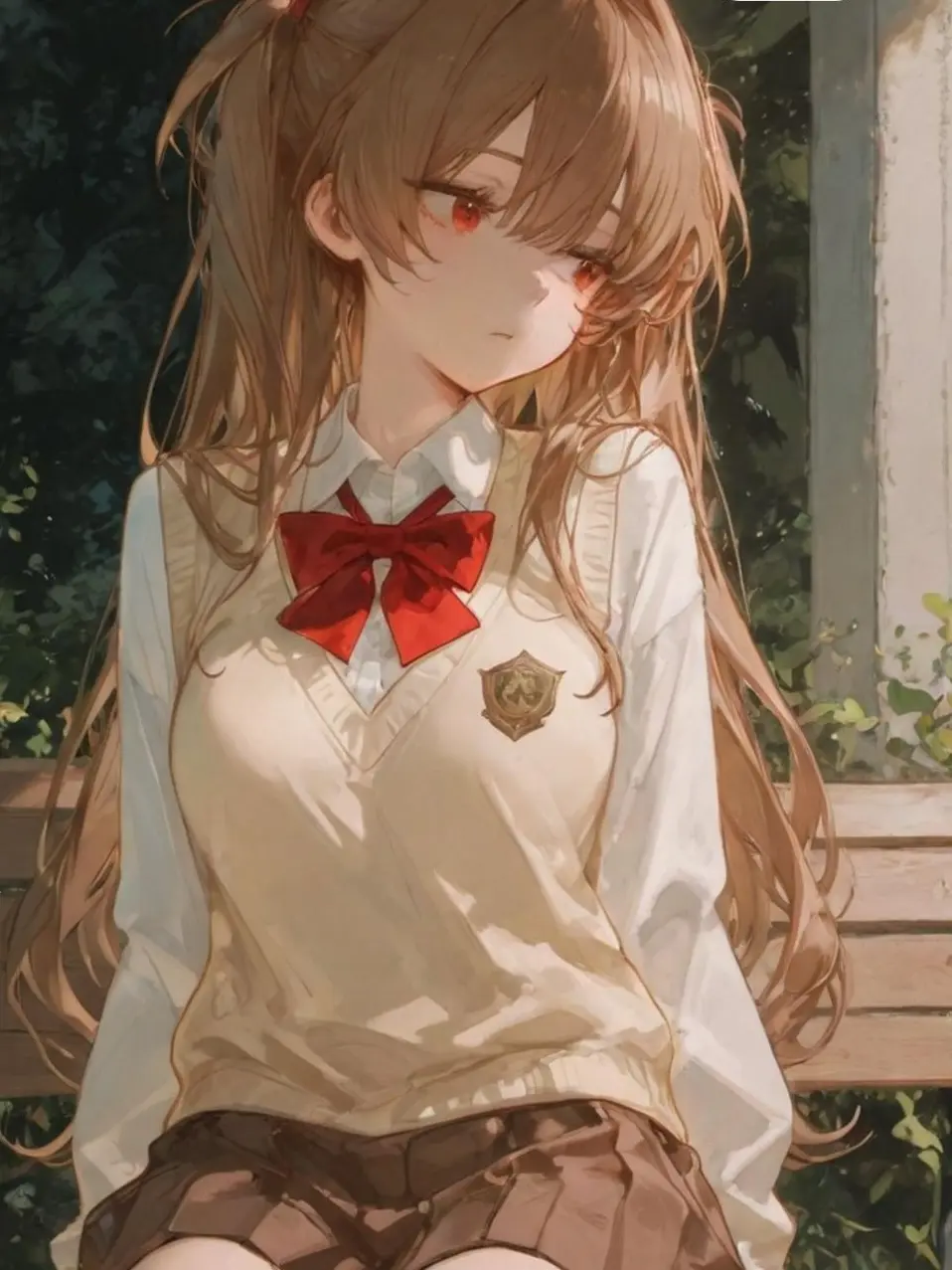 HonestBaby6993의 コンビニの前で体育座りしていた女の子