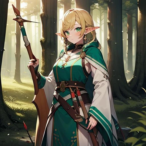 執着的なエルフ