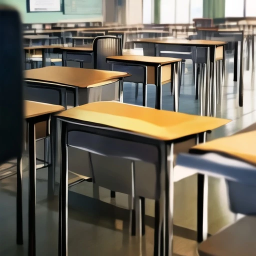 머리카락색이 계급이된 고등학교