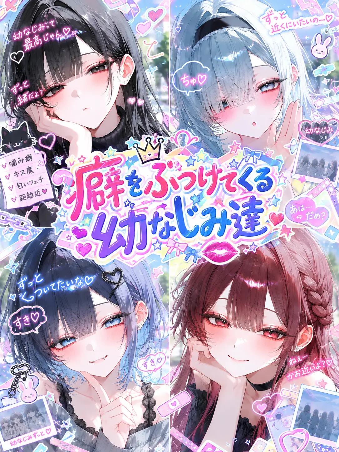 imo_taruto의 癖をぶつけてくる幼なじみ達
