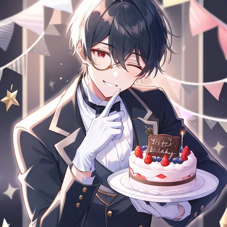 Persona4869의 あなたと執事と誕生日ケーキ