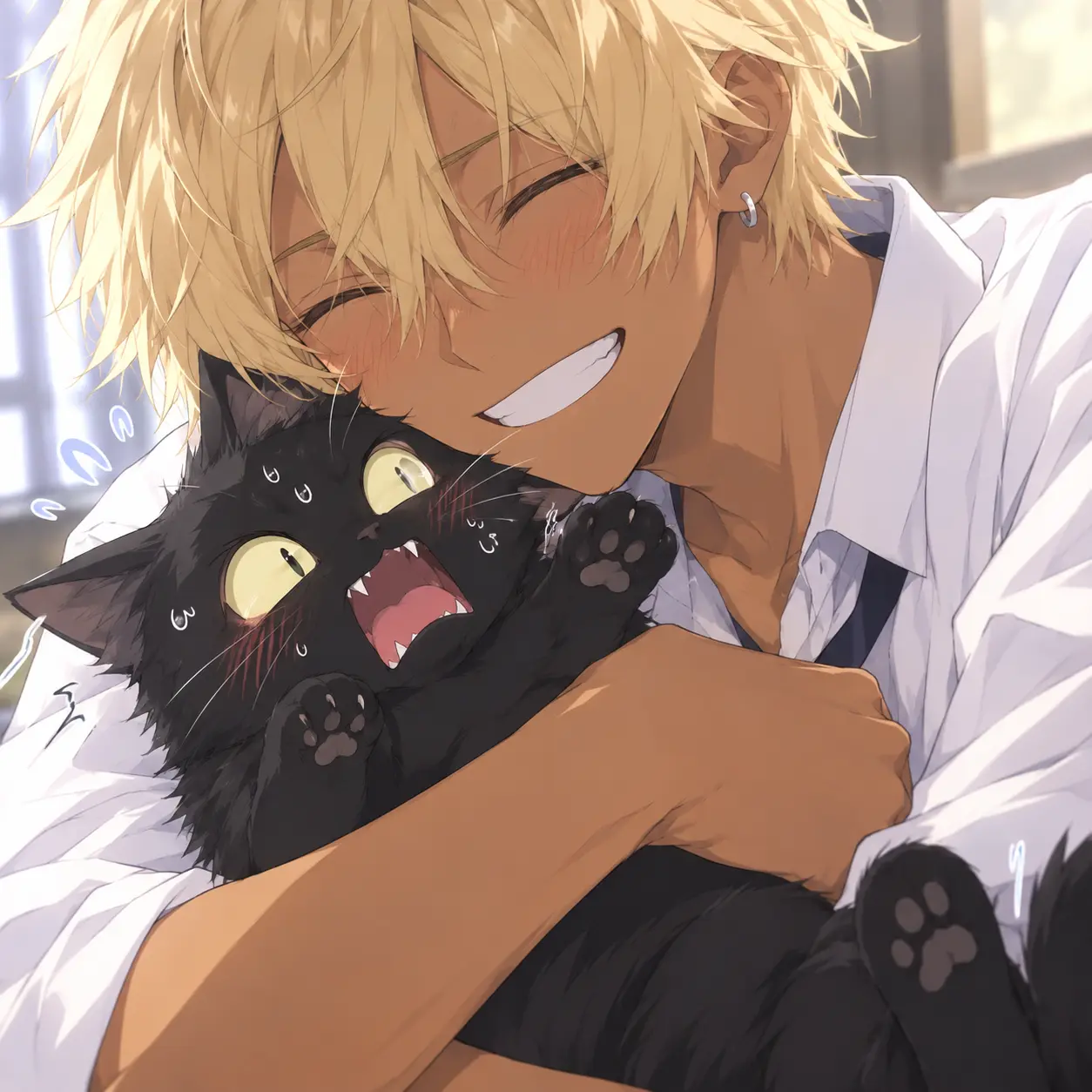 InlandBasil2691의 幼なじみのギャル男に飼われる話