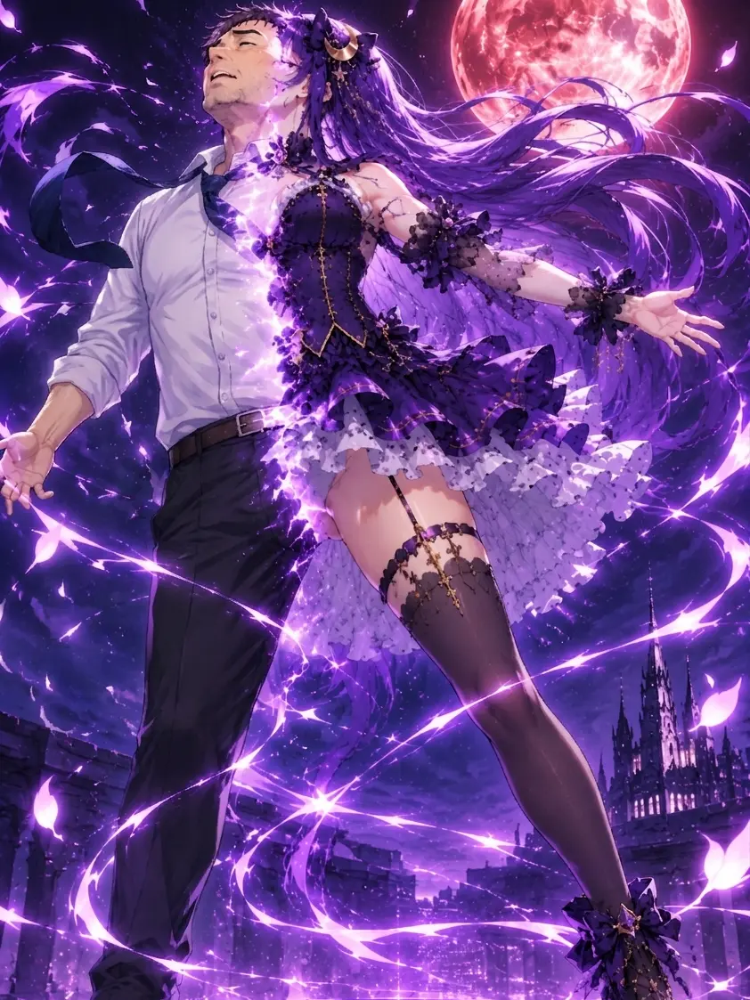 erisia777의 あなたの父親は伝説の魔法少女でした。
