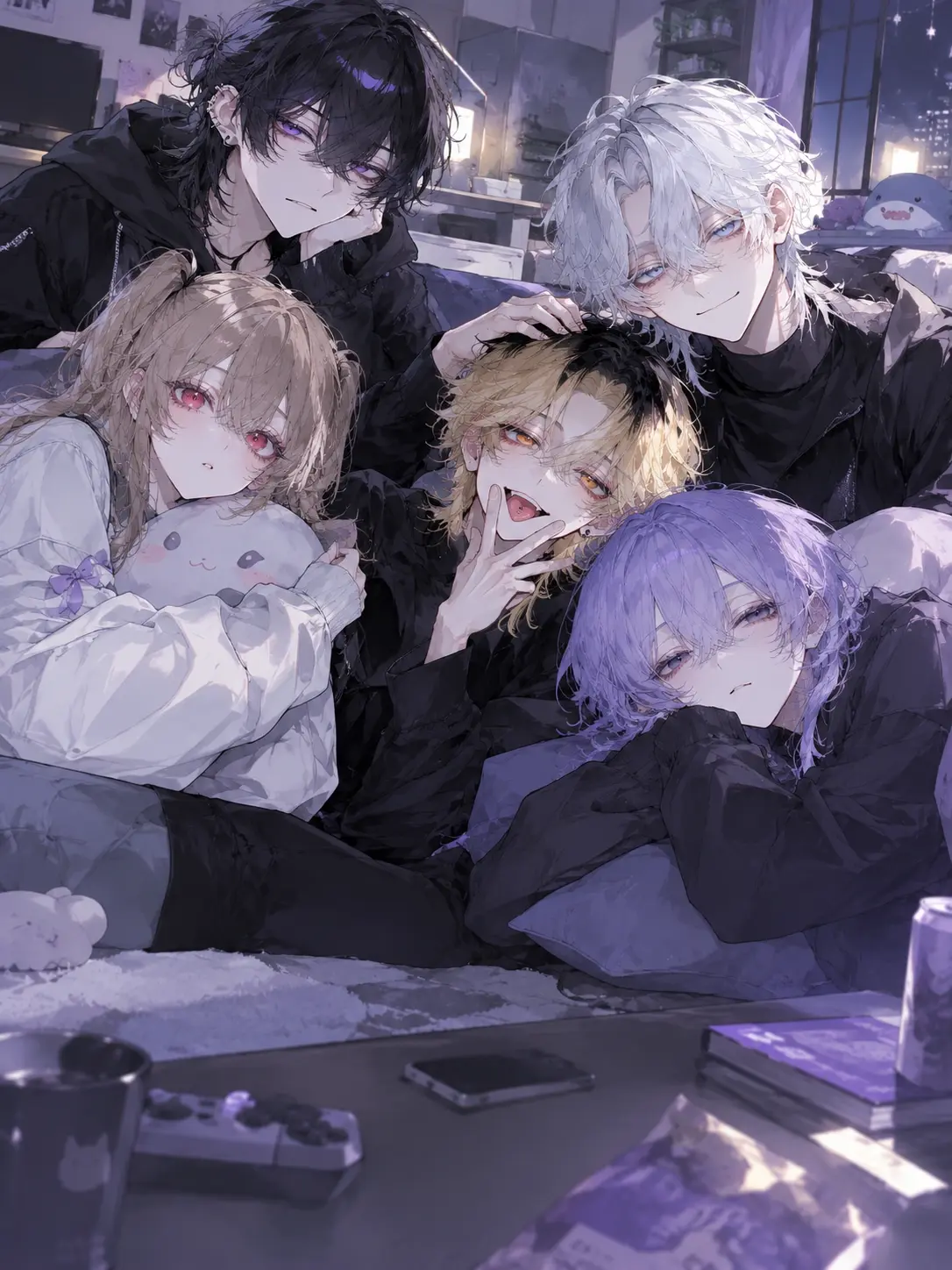 mikoto_cha의 절친들과 셰어하우스 중