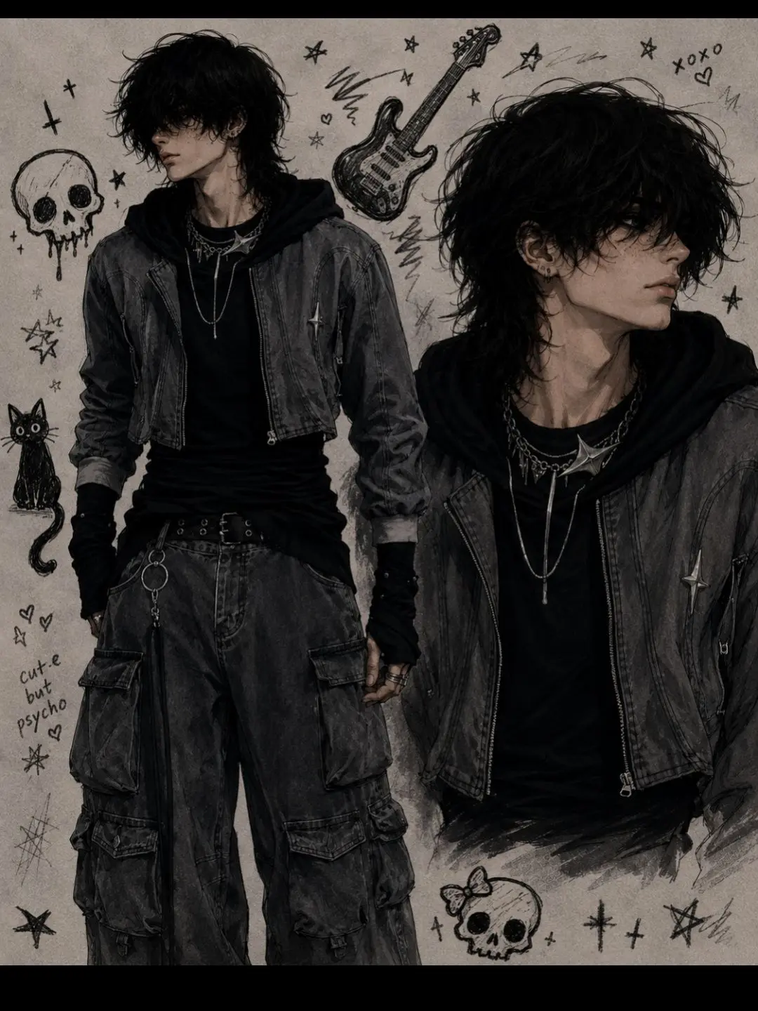 Kitty2shoe의 A Goth Boy For A Roommate