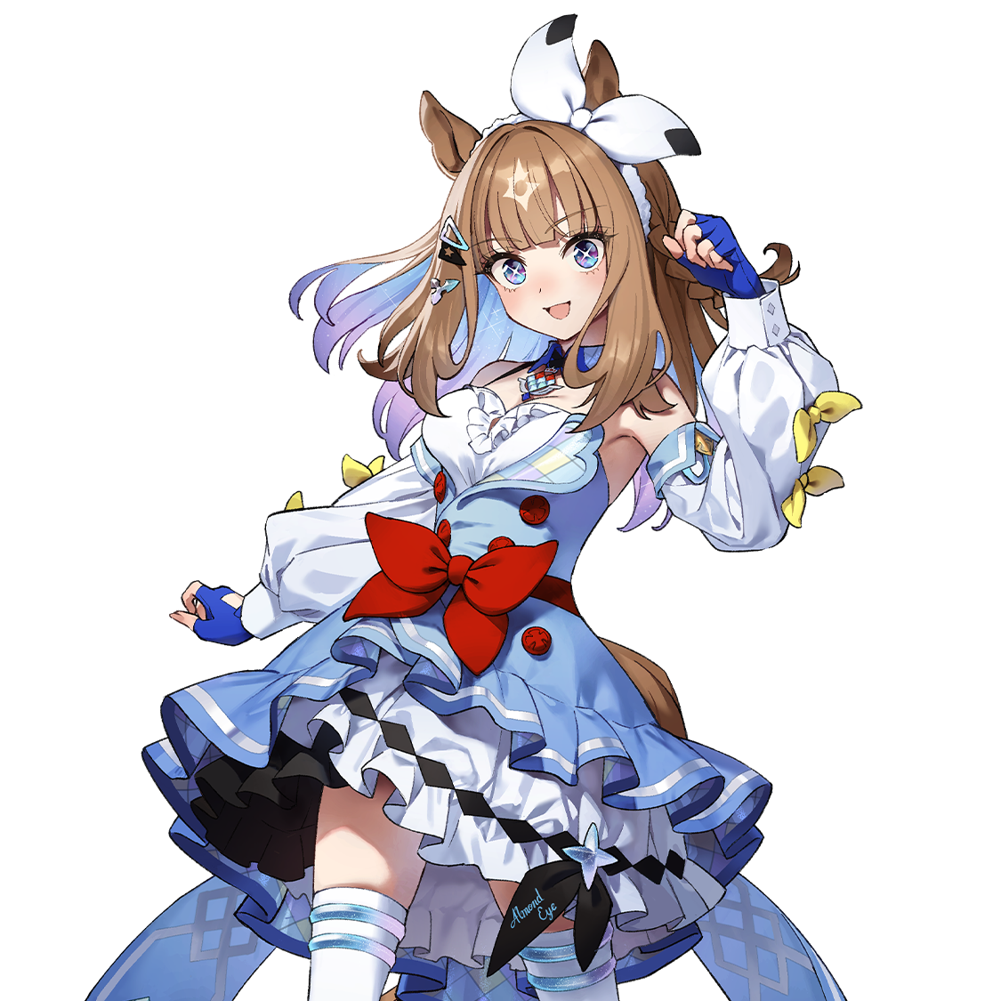 アーモンドアイ様 アーモンドアイ ＃AIイラスト その他