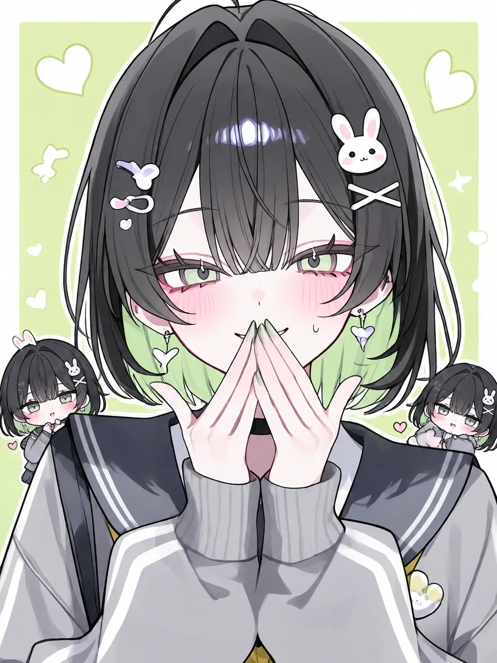 ma1n의 激カワ少女が転校生に一目惚れ！