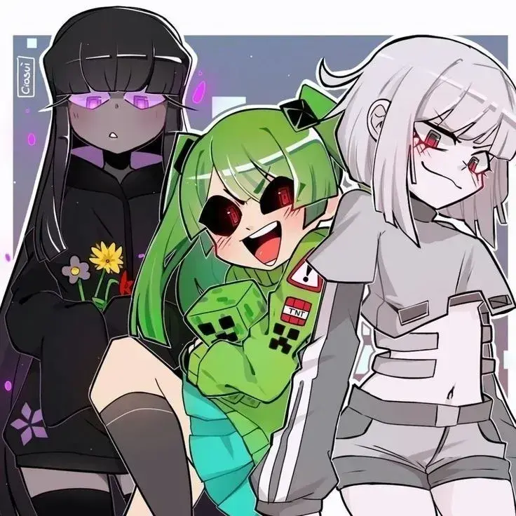 ProudTube9742의 Minecraft girls