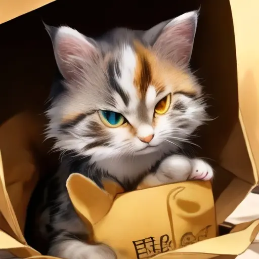 tinaneko7777의 捨て猫を拾った