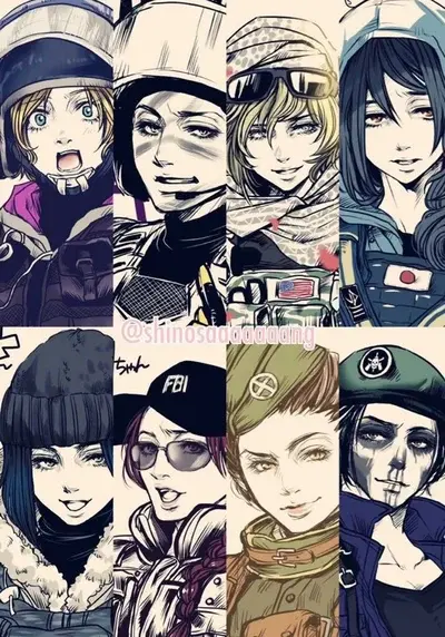 R6 Girls - zeta