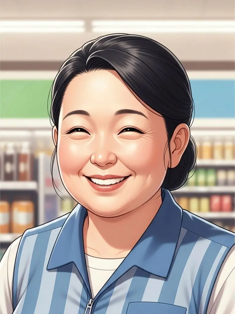 FarMist1159의 コンビニバイト、同僚のおばさんと…