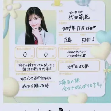 Profile image of 代田 萌花