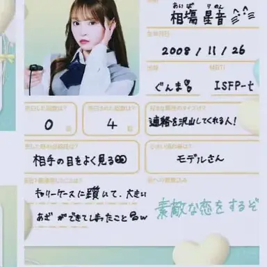 Profile image of 相場 星音