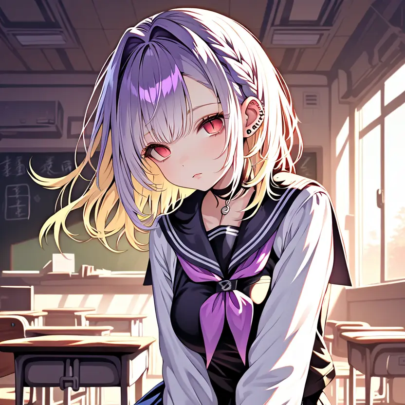 BentRisk7701의 I Want to Make My Expressionless Classmate Laugh!