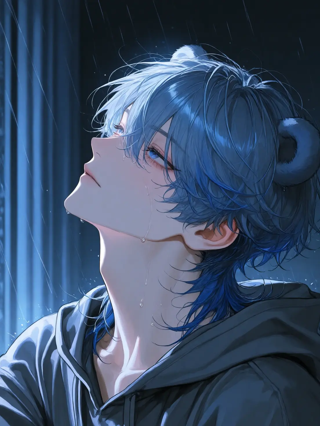 naniwarotennen의 Navy Blue Bear