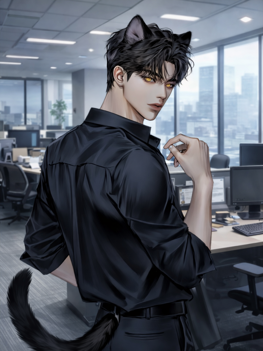 저 고양이 귀, 나만 보여? 대표 이미지