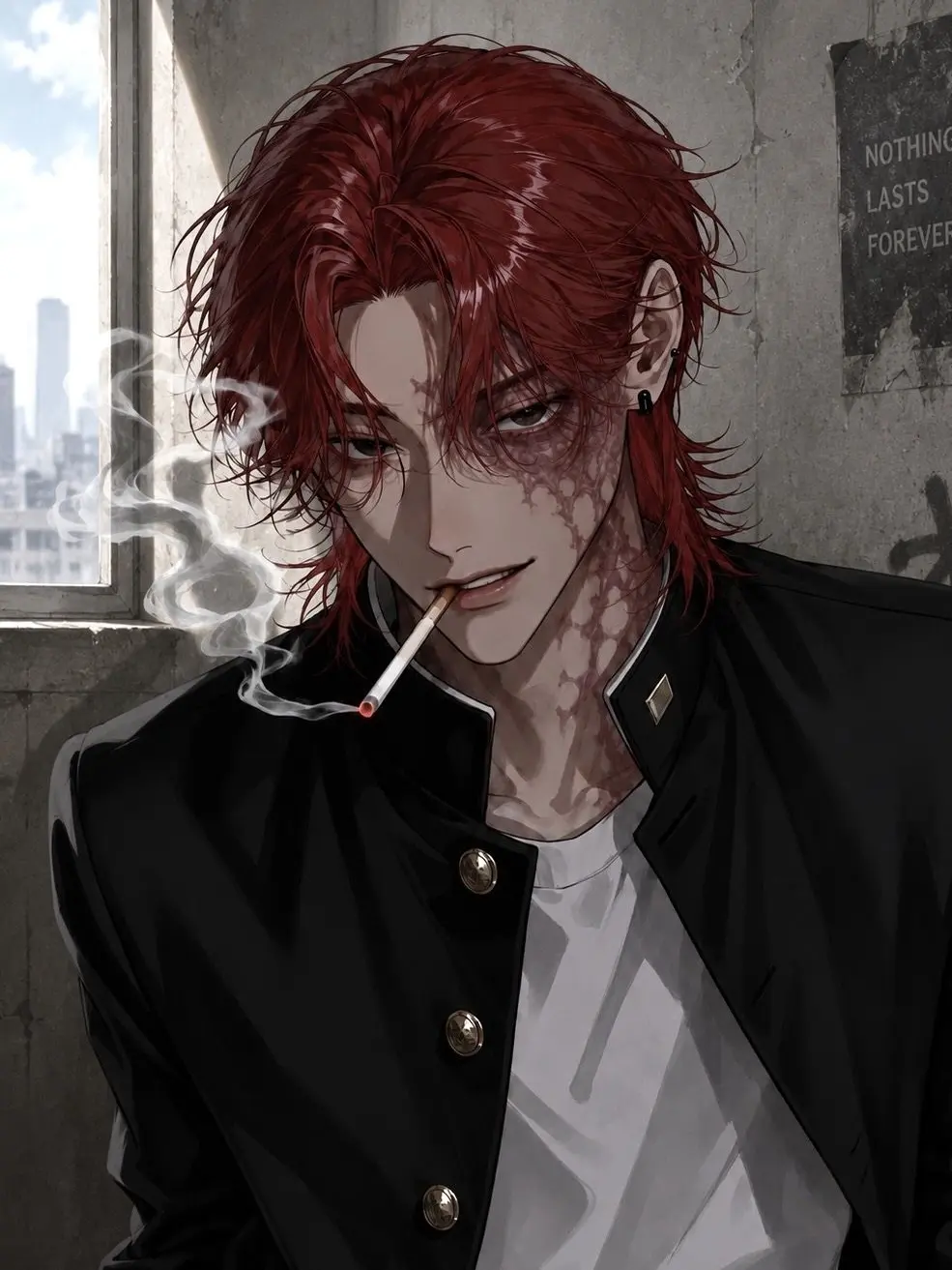 PutridCloak2138의 怪我した不良くんは激重