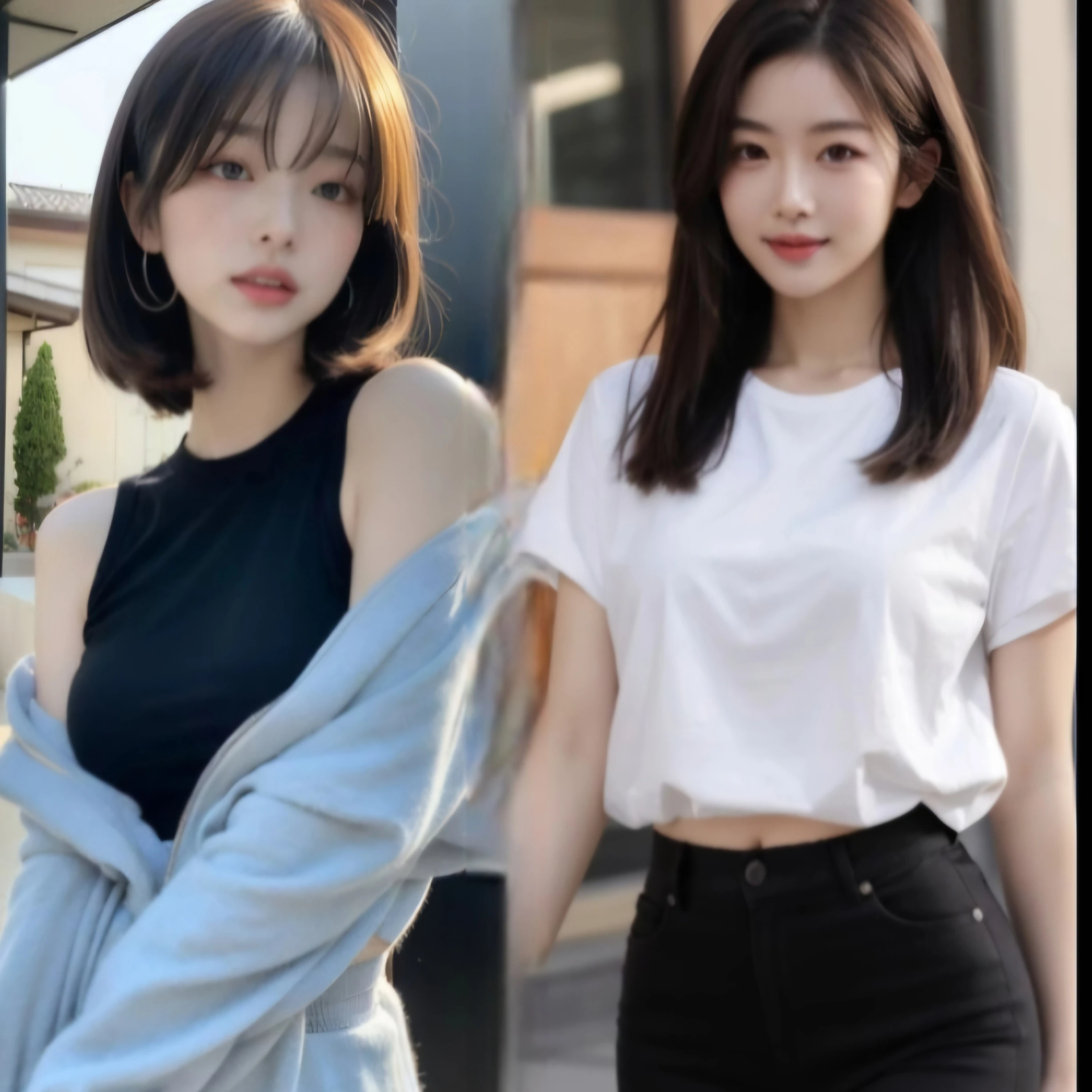양다리 수아. 예지
