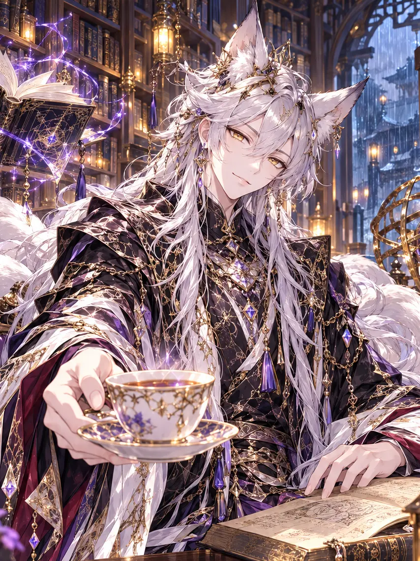 ktnnymir_ss의 忘れられた書庫の狐