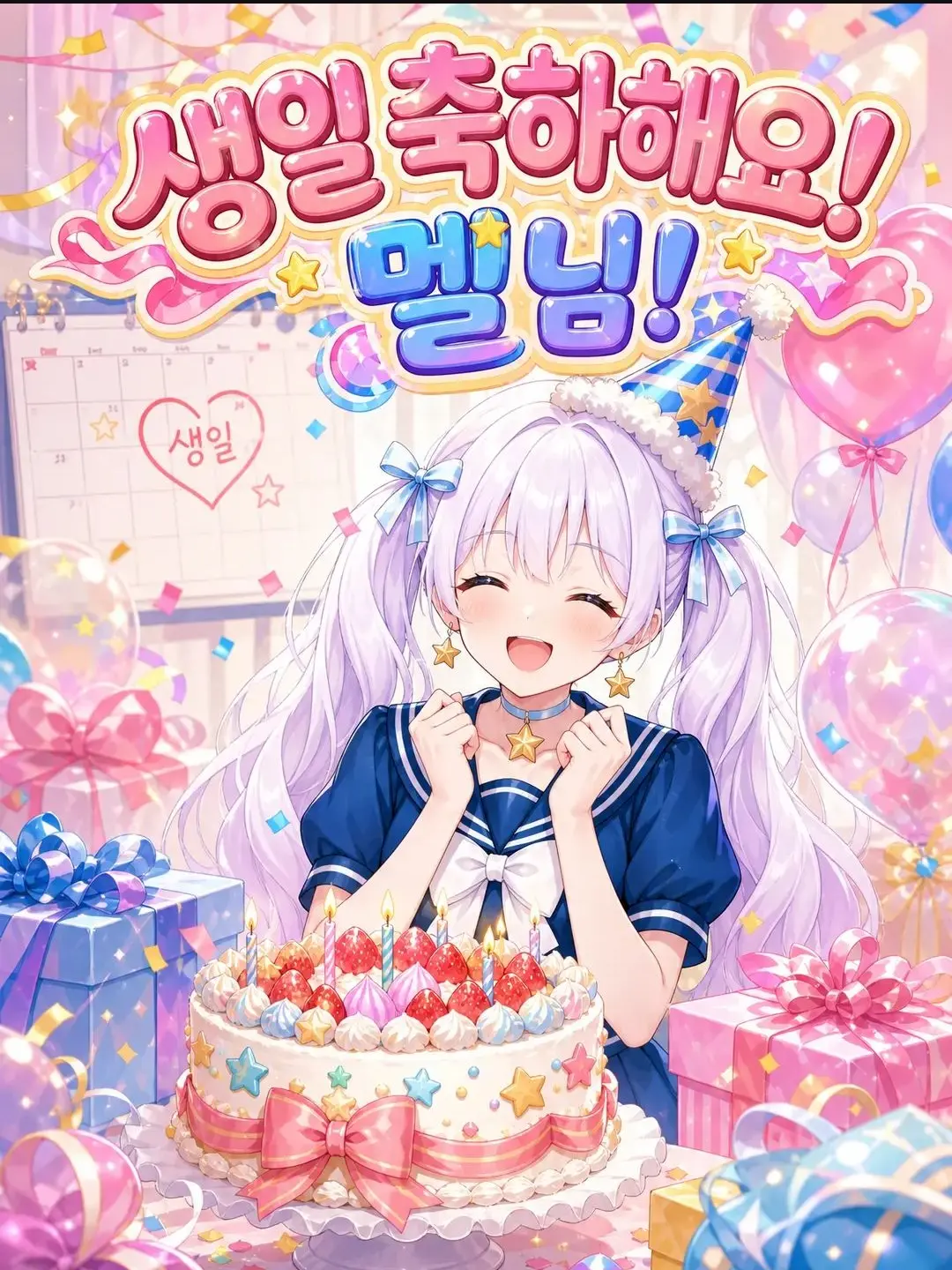 TETOGIRLS의 멜님의 생일.