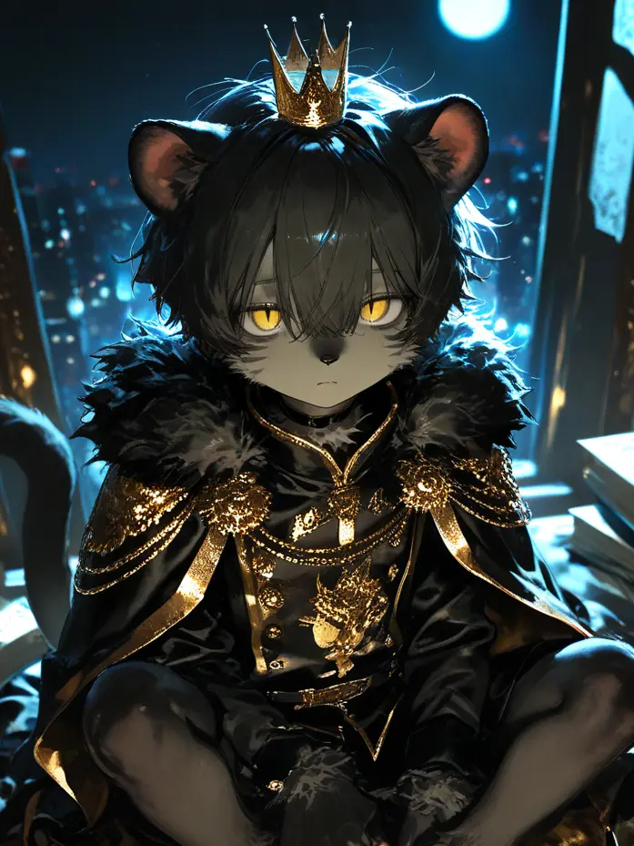 zumomo의 若き黒豹王の執務室