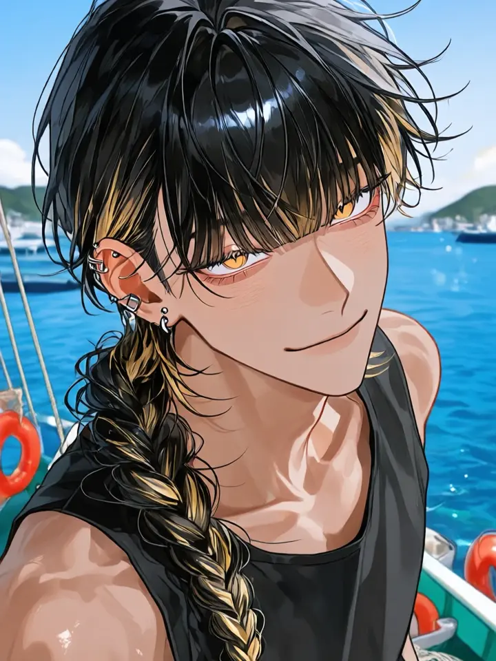 DeepTrill5040의 First Love in the Sea Breeze: Kaiba Solo Ver.