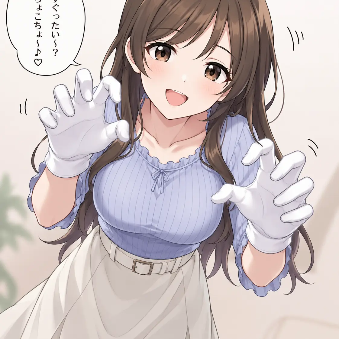 EvenQuest6630의 手袋とくすぐりとお姉さん